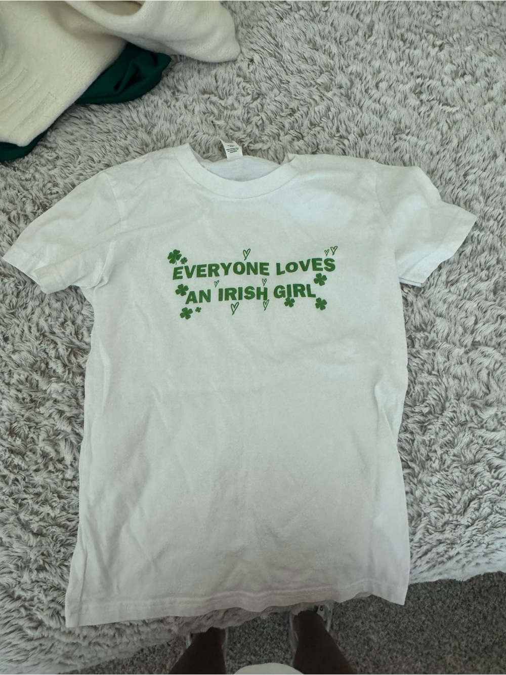 Everyone Loves An Irish Girl Baby Tee